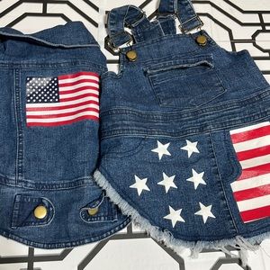 Patriotic Doggy Denim